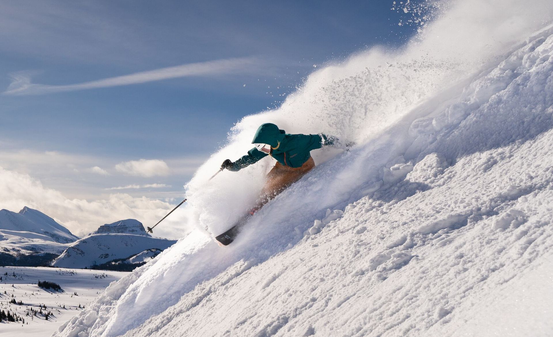 April Skiing at Banff Sunshine